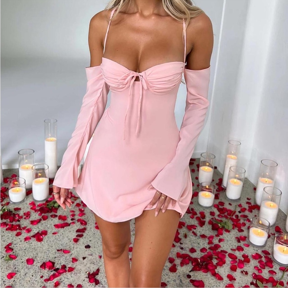 Babyboo Fiona Dress Pink sz S